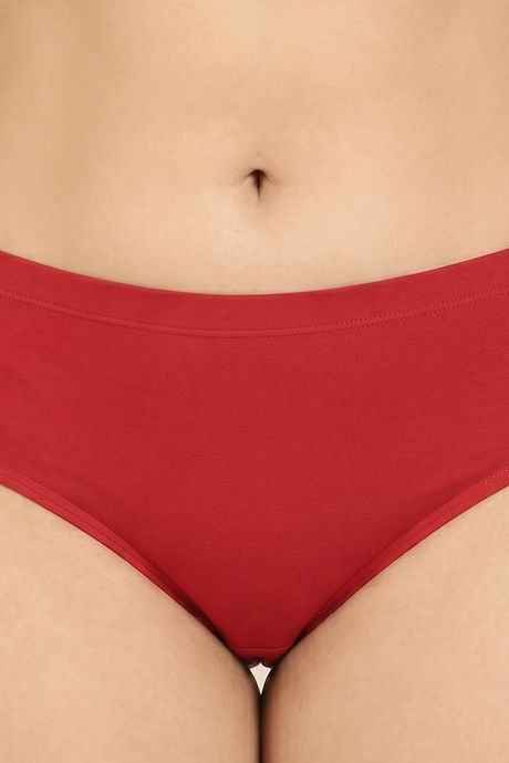 Zivame Medium Rise Full Coverage Hipster Panty (Pack of 3) - Multicolor — image 8